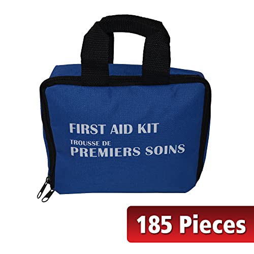 First Aid Central AZ-EDFAK Everyday Emergency First Aid Kit For Home, Travel, and Work, 185 Pieces