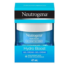 Neutrogena Hydro Boost Face Moisturizer with Hyaluronic Acid for Dry Skin, Oil-Free and Non-Comedogenic Water Gel Face Lotion, 47mL