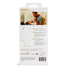 Munchkin Clear Nose Baby Nasal Aspirator, Hygienic Snot Sucker for Stuffy Noses