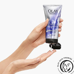 Olay Retinol 24 Duo Pack, Cleanser 150 mL, Moisturizer 50 mL, Silver and Purple