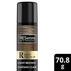 TRESemmé Root Touch-Up Hair Spray conceals greys in seconds for light brown hair temporary hair color in an aerosol spray 70.8 g