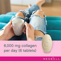 NeoCell Super Collagen +C™, Collagen Supplement, 120 Tablets