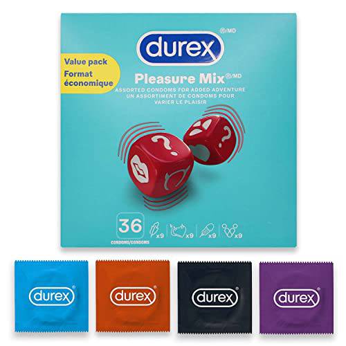 Durex Pleasure Mix Value Pack Condoms