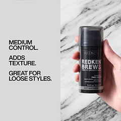 Redken Redken Brews Dishevel Medium Control Fiber Cream, 3.4 oz