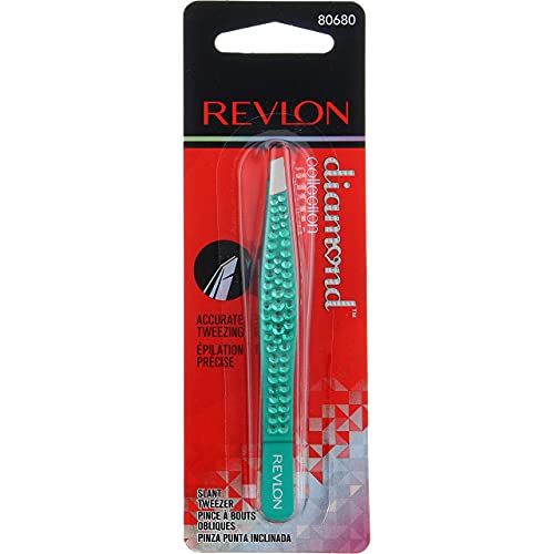 Revlon Diamond Collection Tweezer (Colors May Vary)(Pack of 1), Multicolor