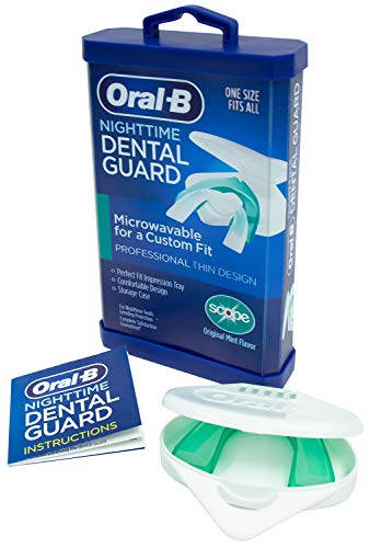 Oral-B Nighttime Dental Guard with Scope- Professional Thin Fit - One Size Fits All