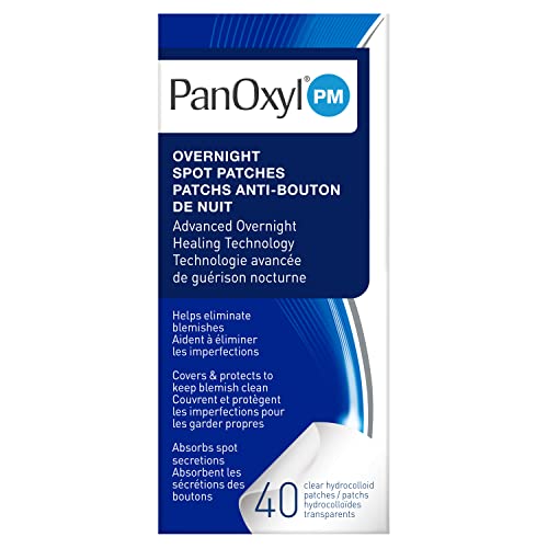 PanOxyl PM Overnight Spot Patches 40 ct - Clear