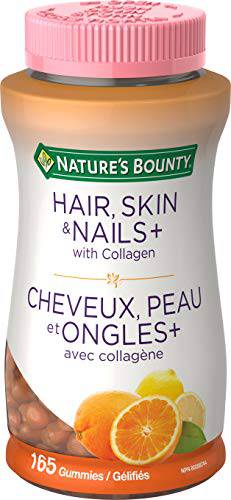 Hair Skin and Nails Gummies, Contains Biotin and Collagen