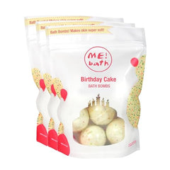 ME!bath birthday cake bath bombs, 6 Count