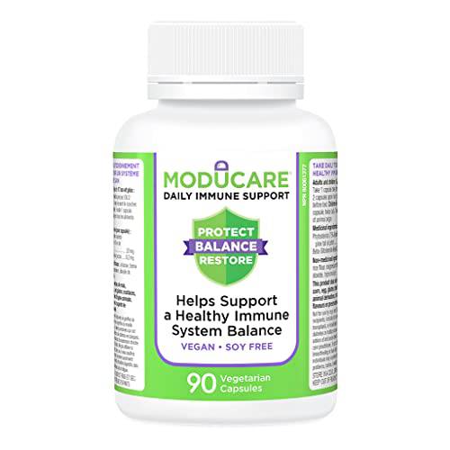 Moducare Daily Immune Support, Plant Sterol Dietary Supplement, 90 vegetarian capsules