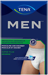 Tena Men Super Plus Protective Underwear S/M, 16 Count