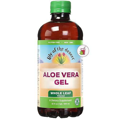 Lily Of The Desert Aloe Vera Gel Whole Leaf-Plastic, 946 Milliliter