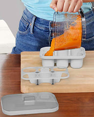 Skip Hop Baby Food Maker & Storage Set, Easy Prep & Store Starter Kit, Grey