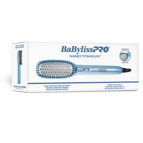 BaBylissPRO BaBylissPRO Nano Titanium Thermal Paddle Brush, 1 ct.