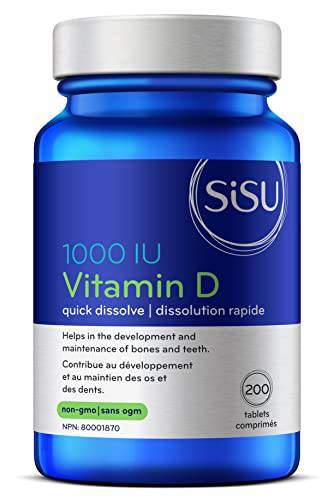 SISU Vitamin D 1000 Iu Family Size, 200 CT