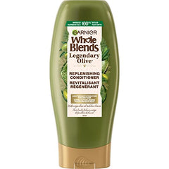 Garnier Whole Blends Conditioner with Virgin-Pressed Olive Oil & Leaf Extracts, 12.5 floz