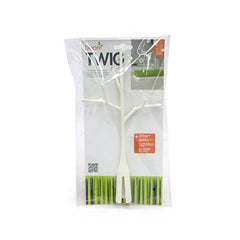 Boon Twig Grass and Lawn Drying Rack Accessory, White,Twig White