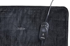 Sunbeam AdvancedHeat Heating Pad, King Size, Black