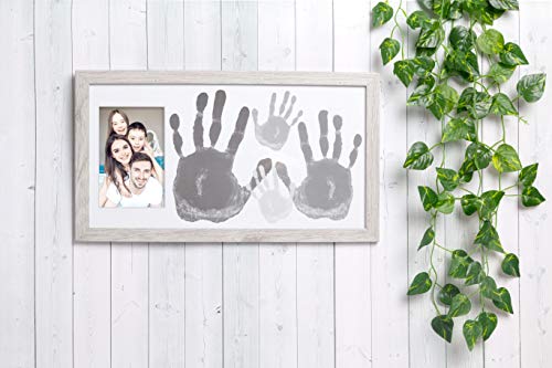 Pearhead DIY Family Handprint Frame and Paint Kit, Family Craft