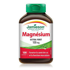 Jamieson Magnesium 100mg 100's 100 Tablets