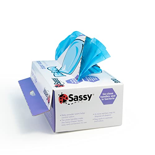 Sassy Disposable Diaper Sacks, 200 Count (Pack of 2)