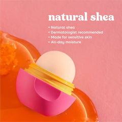 eos Natural Shea Lip Balm- Honey Apple, All-Day Moisture, Made for Sensitive Skin, 7g