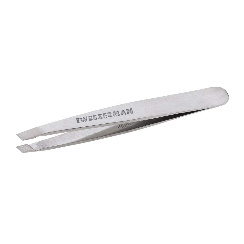 TWEEZERMAN Mini Slant Tweezer, Classic Stainless