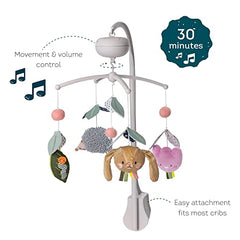 Taf Toys Baby Crib Mobile with Soothing Sounds, Movement & 30 Minutes of Relaxing Music, Baby Crib Nursery Mobile for Baby Boys and Girls. Nursery Toys for Babies. Bedroom Hanging Decoration Toy