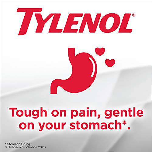 Tylenol Extra Strength For Pain Relief, Headache Relief, and Reducing Fever, 500 mg Acetaminophen 200 eZTABS