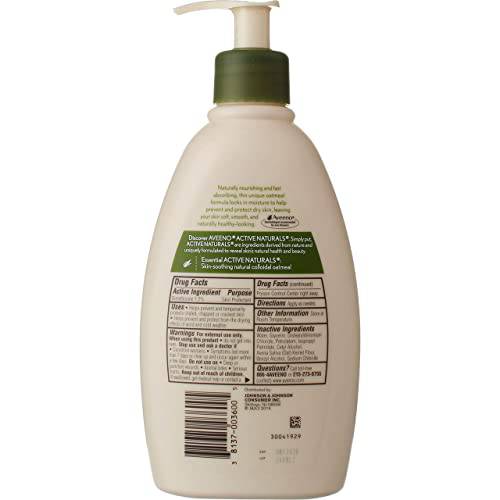 Aveeno Daily Moisturizing Body Lotion, Unscented, 354mL - Zecoya