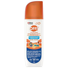 OFF! FamilyCare Insect and Mosquito Repellent with Summer Scent, Bug Spray for Camping, Bug Repellent Safe for Clothing, 175 mL (Packaging May Vary)