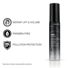 Joico Hair Shake Liquid to Powder Texturizing Finisher, Instant Lift, Fullness and Texture, Quick Dry, 150mL