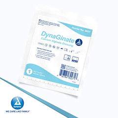 Dynarex Dynaginate Calcium Alginate Dressing, 10 Count/4.25 x 4.25 Inch