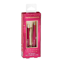 Tweezerman Celestial Fuchsia Mini Tweezer Set