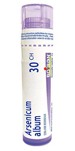 Arsenicum Album 30ch / 30 C , 4g, Homeopthic Medicine, Multi Dose Tube by Boiron Canada