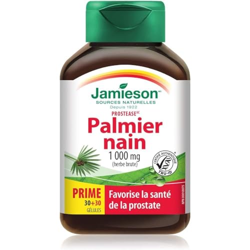 Jamieson Prostease Saw Palmetto 1,000 mg Dry Herbs