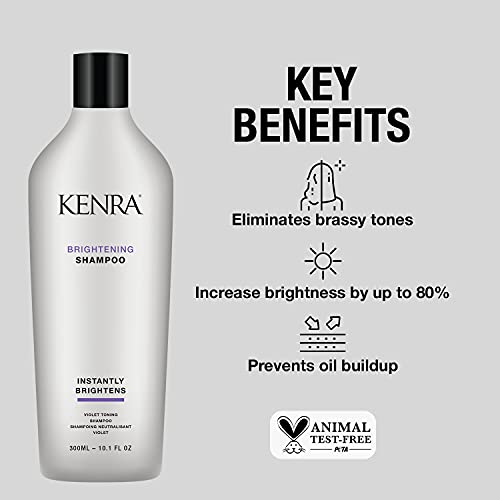 Kenra Brightening Shampoo/Conditioner | Instantly Brighten | All Hair Types | Shampoo, 33.8 FL OZ