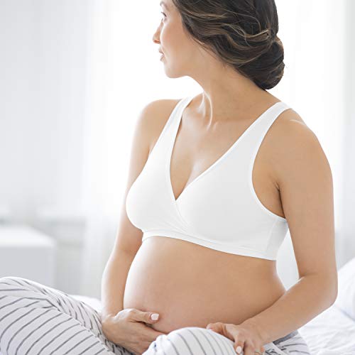 Medela Comfort Nursing Bra for Maternity/Breastfeeding, Black