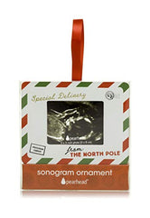 Pearhead Special Delivery Sonogram Christmas Ornament, Pregnancy Announcement Keepsake for Expecting Mothers, Gender-Neutral Baby Holiday Décor