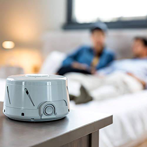 Yogasleep Dohm Classic (Gray) The Original White Noise Machine | Soothing Natural Sound from a Real Fan | Noise Cancelling | Sleep Therapy, Office Privacy, Travel | For Adults, Baby | 101 Night Trial