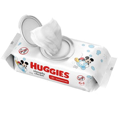 Baby Wipes, Huggies Simply Clean, UNSCENTED, Hypoallergenic, 1 Flip-Top Pack, 64 Count