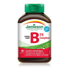 Jamieson B Complex 75mg 90's 90 Caplets