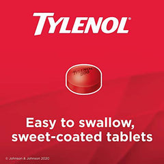 Tylenol Extra Strength Acetaminophen Tablets, 500 mg