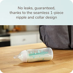NUK Smooth Flow Pro Anti-Colic Baby Bottle, 5oz, 4 Pack, Blue, 568.0 gram