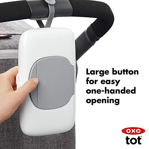 OXO Tot On-The-Go Wipes Dispenser, Gray, One Size