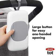 OXO Tot On-The-Go Wipes Dispenser, Gray, One Size