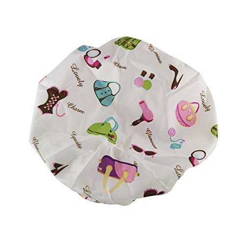 Betty Dain Stylish Design Mold Resistant Shower Cap, The Fashionista Colle Countion, Diva