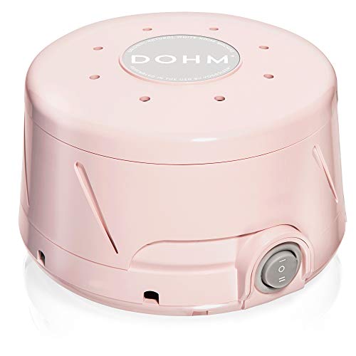 Yogasleep Dohm Classic (Pink) Original White Noise Machine, Soothing Natural Sound from a Real Fan, Noise Cancelling, Sleep Aid, Office Privacy, For Adults and Baby, Travel Size, Registry Gift