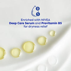 NIVEA Repair & Care Fragrance-Free Body Lotion | 72H Hydration, 625ml