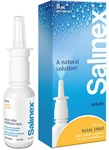 Nasal Spray, Saline Solution for Adults